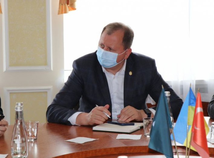 Міський голова Олександр Лисенко зустрівся з делегацією з Туреччини фото