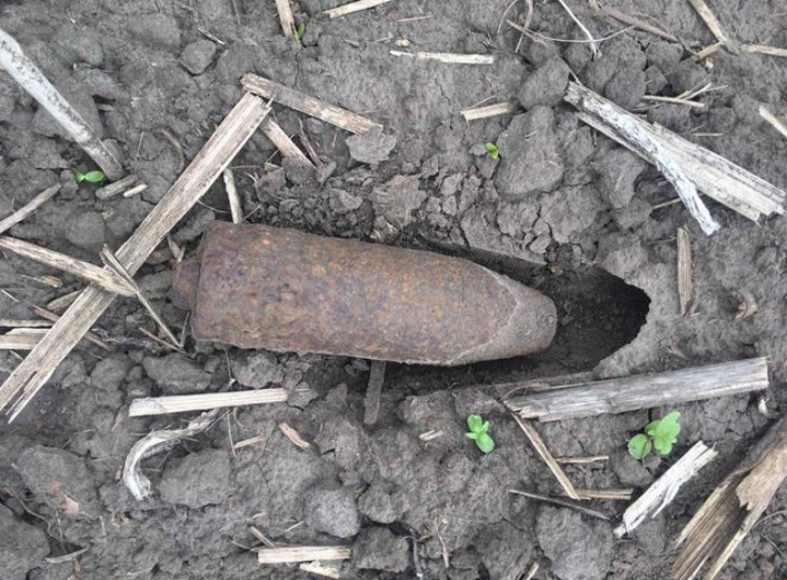 На Сумщині за минулу добу виявлено два застарілі боєприпаси фото