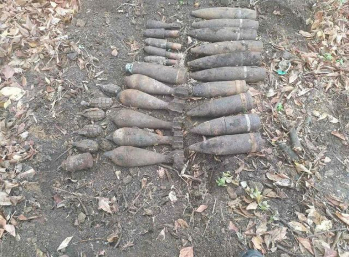 На Сумщині упродовж доби знешкоджено 31 застарілий боєприпас, ще 29 виявлено фото