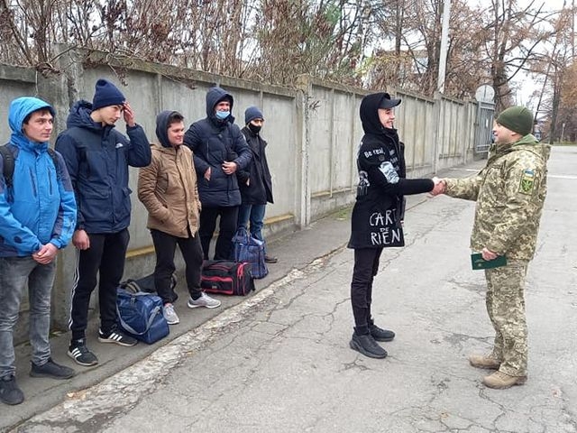 Відбулася відправка сумчан до лав Збройних Сил України фото