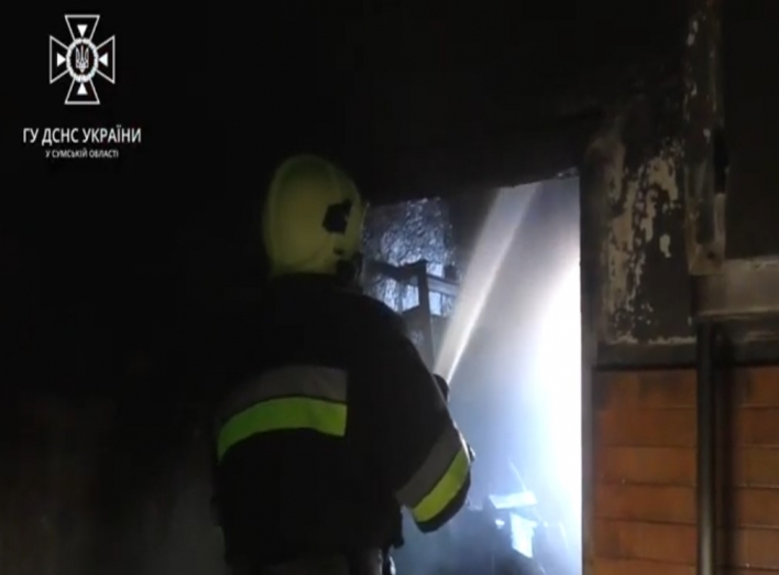 У Сумах пожежники врятували житловий будинок (відео)  фото